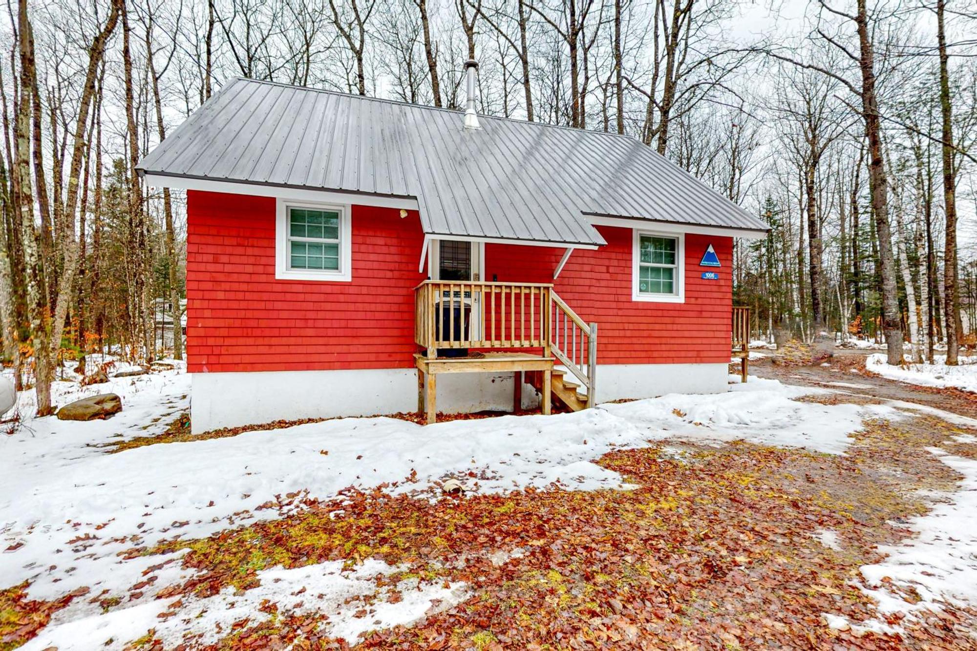 Poplar Stream Chalet Carrabassett Valley Exterior photo